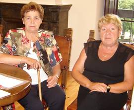 Edurne Ariño eta Victoria Gorritxategi