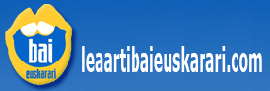 Lea-ArtiBAI EUSKARARI logoa